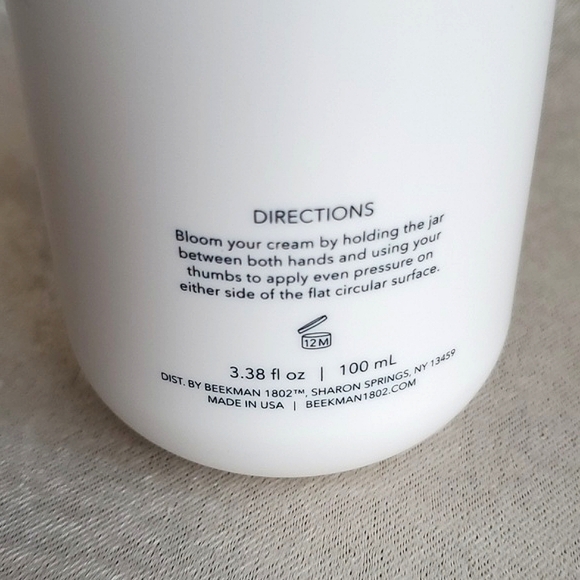 🆕️ BEEKMAN 1802 Bloom Cream Daily Moisturizer (JUMBO SIZE 3.38 fl oz) - Picture 8 of 10